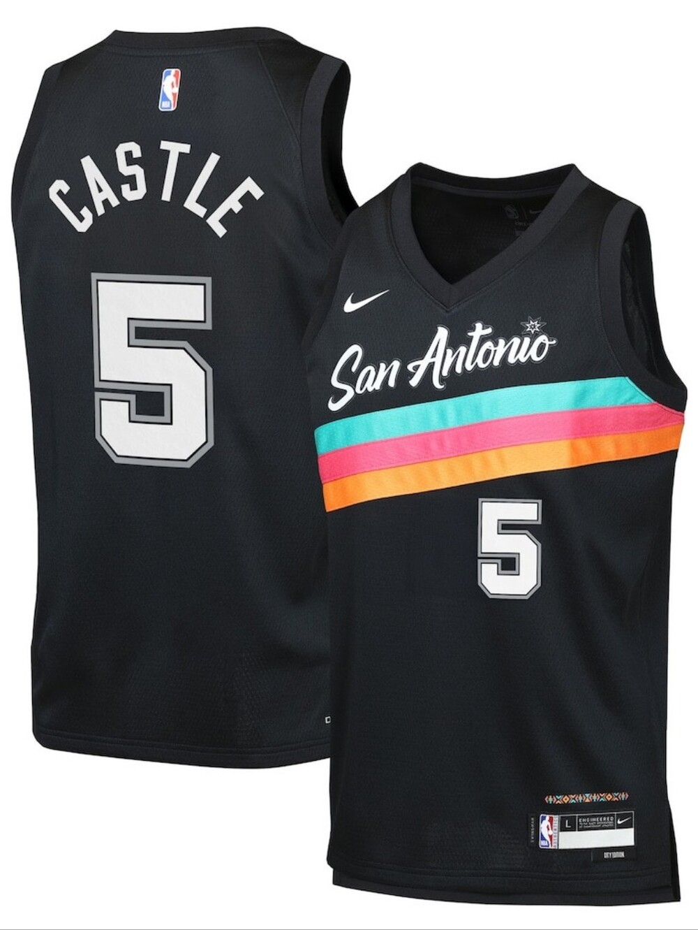 Stephon Castle Spurs Youth Jersey
